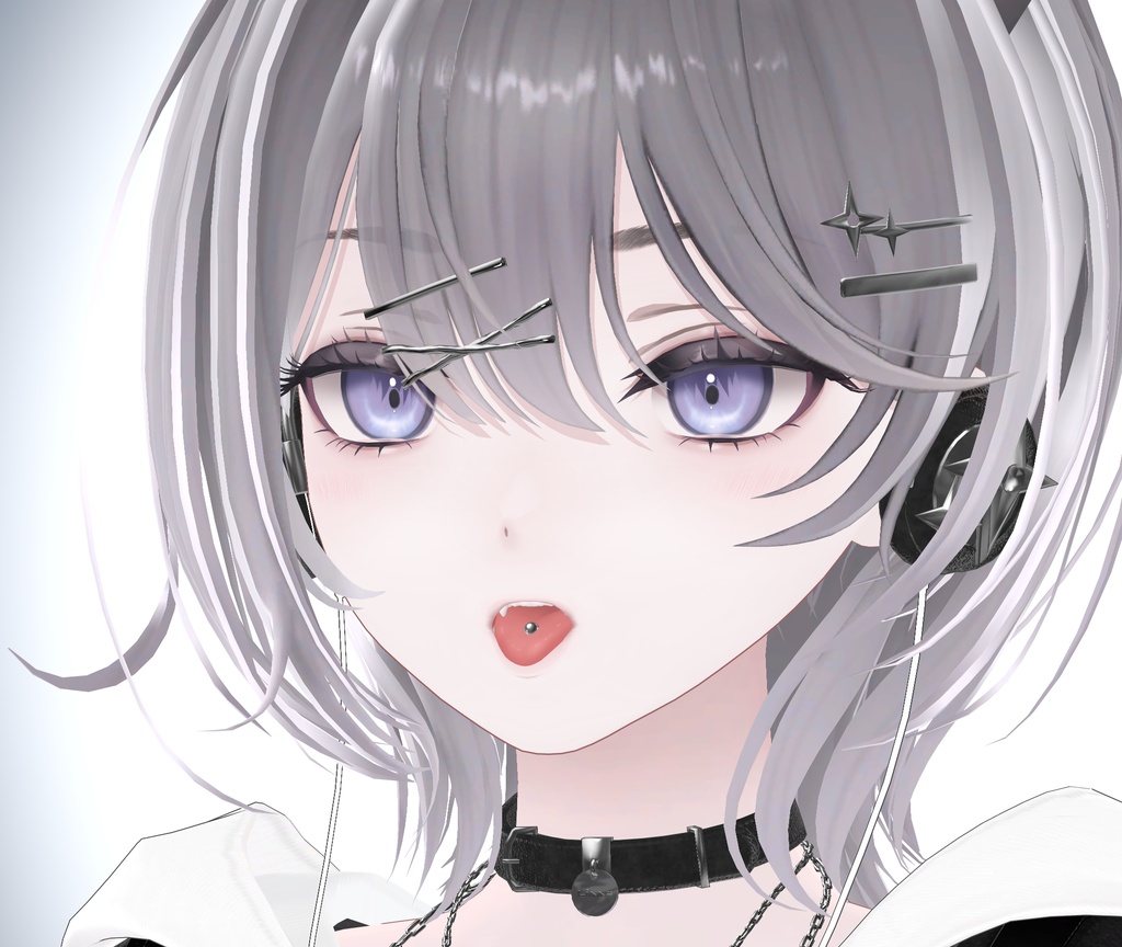 【リンネ - Linne専用】Tongue Piercing/ 舌ピアス【リップシンク・MA対応】
