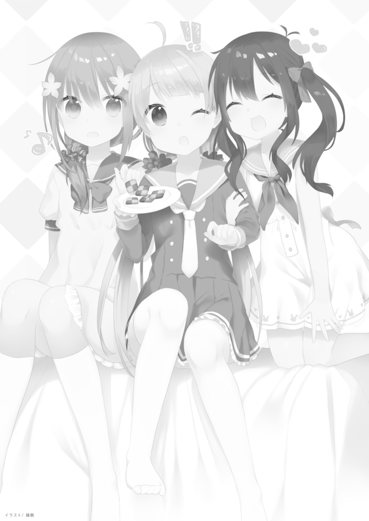 twitter相互さん二次キャラ化合同誌 私たちの女子会