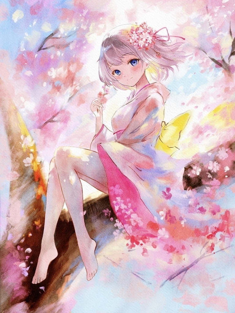 春色 ポストカード