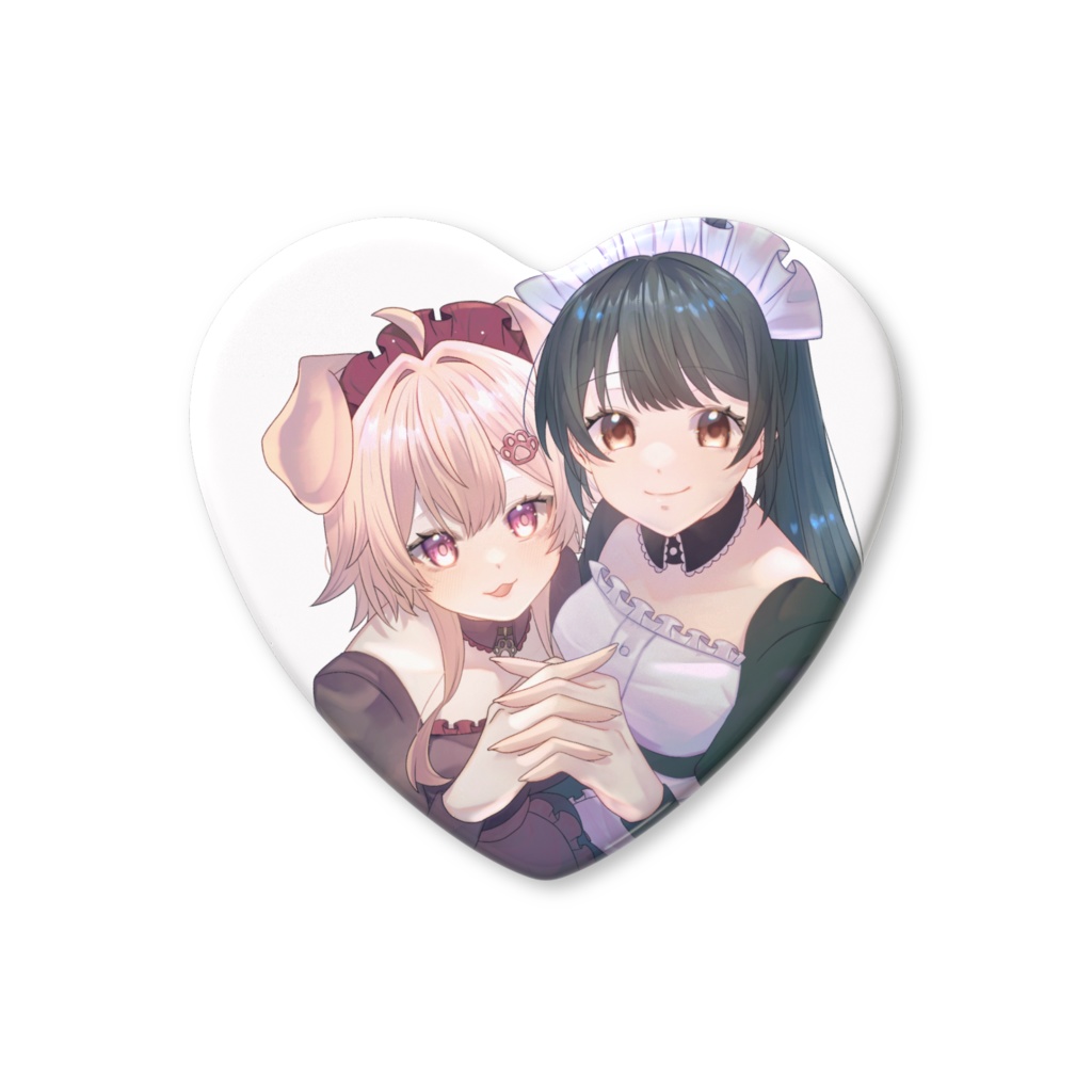 はーとの缶バッチ!