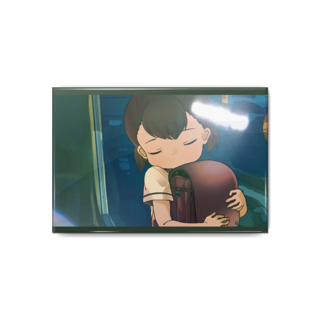 【80×54mm】木部川こぢき缶バッジ【てろてろ。】