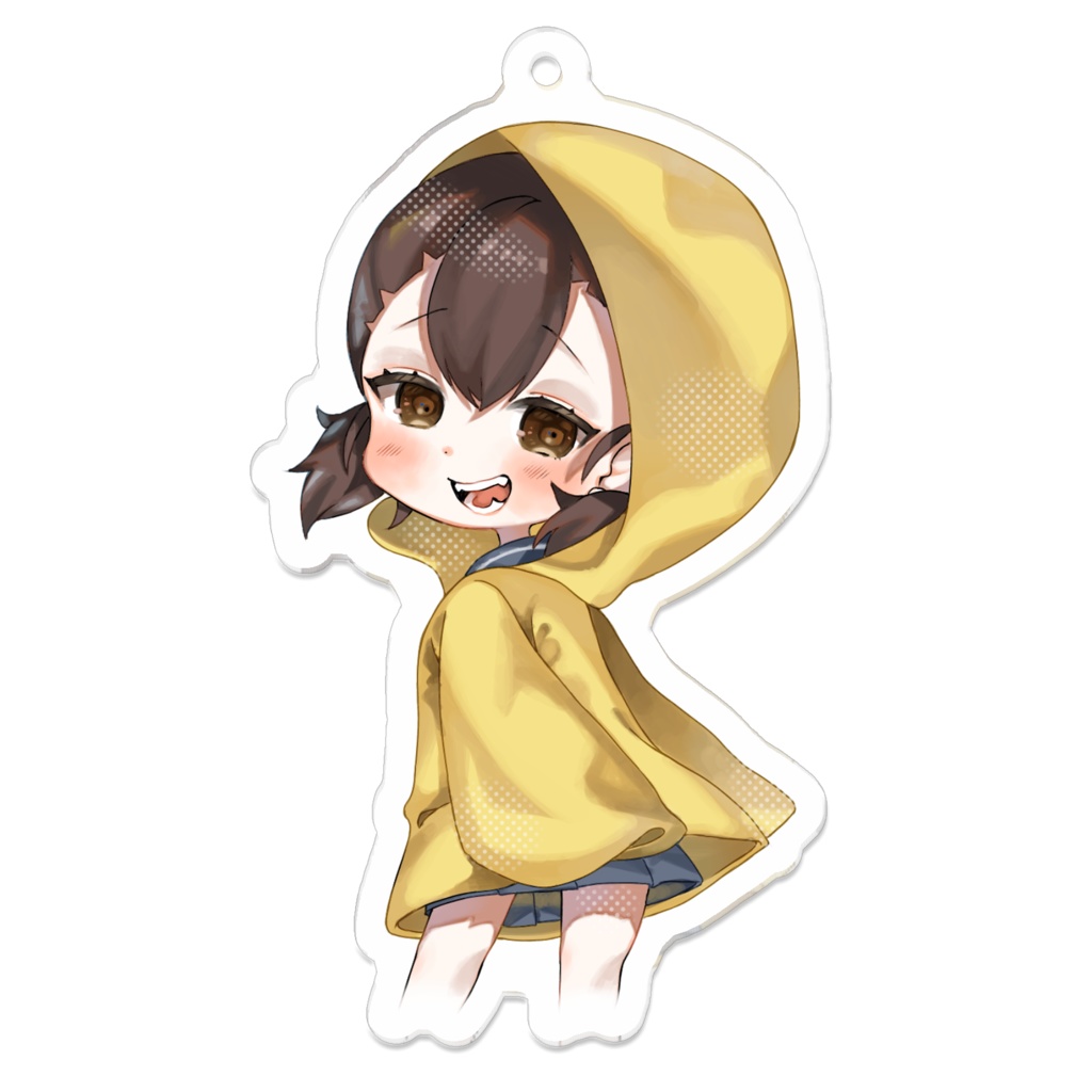 かっぱアクリルキーホルダー【木部川こぢき】