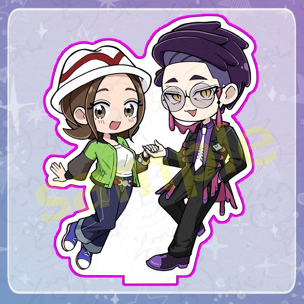 カラセイの両面アクスタ