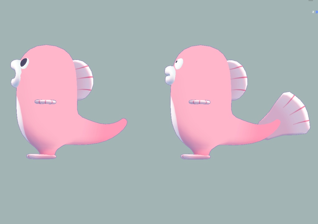 無料 うおまる追加シェイプキー