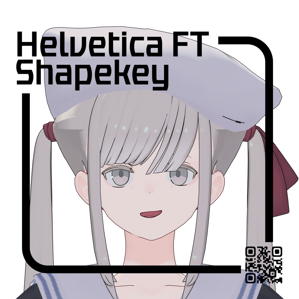Helvetica専用FaceTracking Shapekey