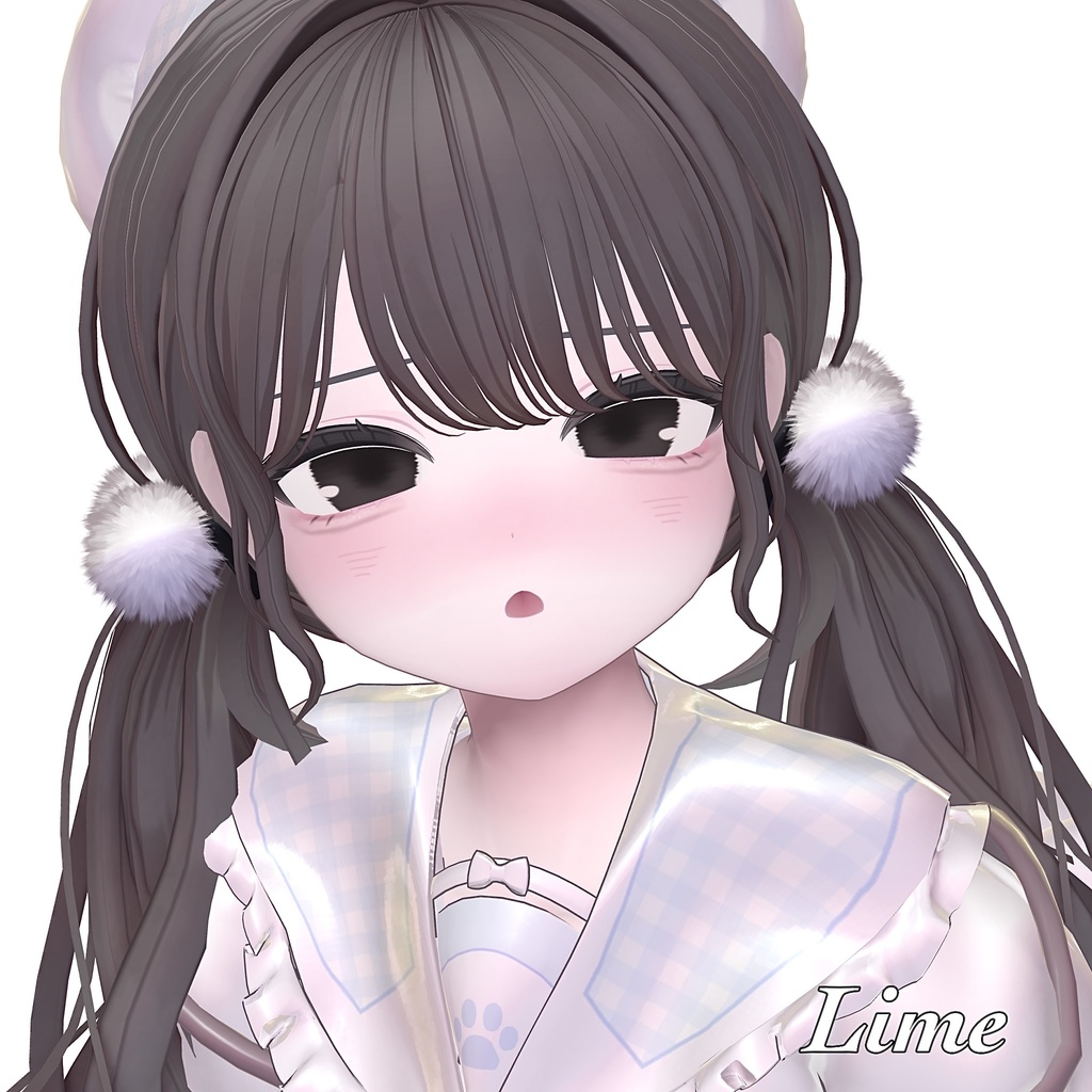 natural地雷makeup&eyes【10アバター対応】