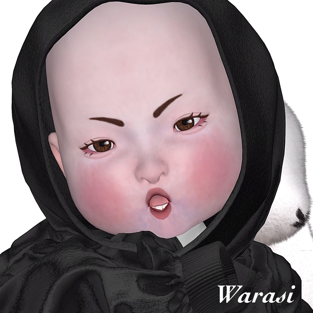 natural地雷makeup&eyes【10アバター対応】