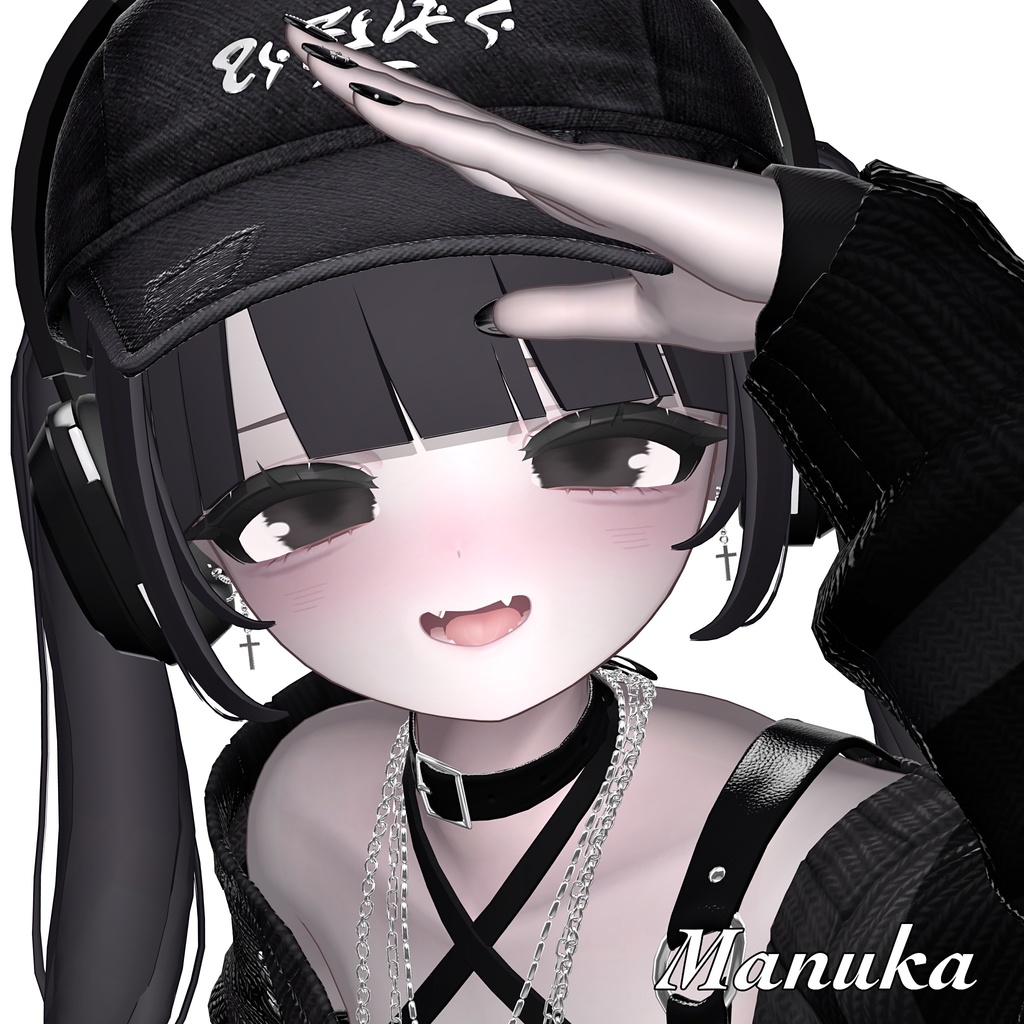 natural地雷makeup&eyes【10アバター対応】