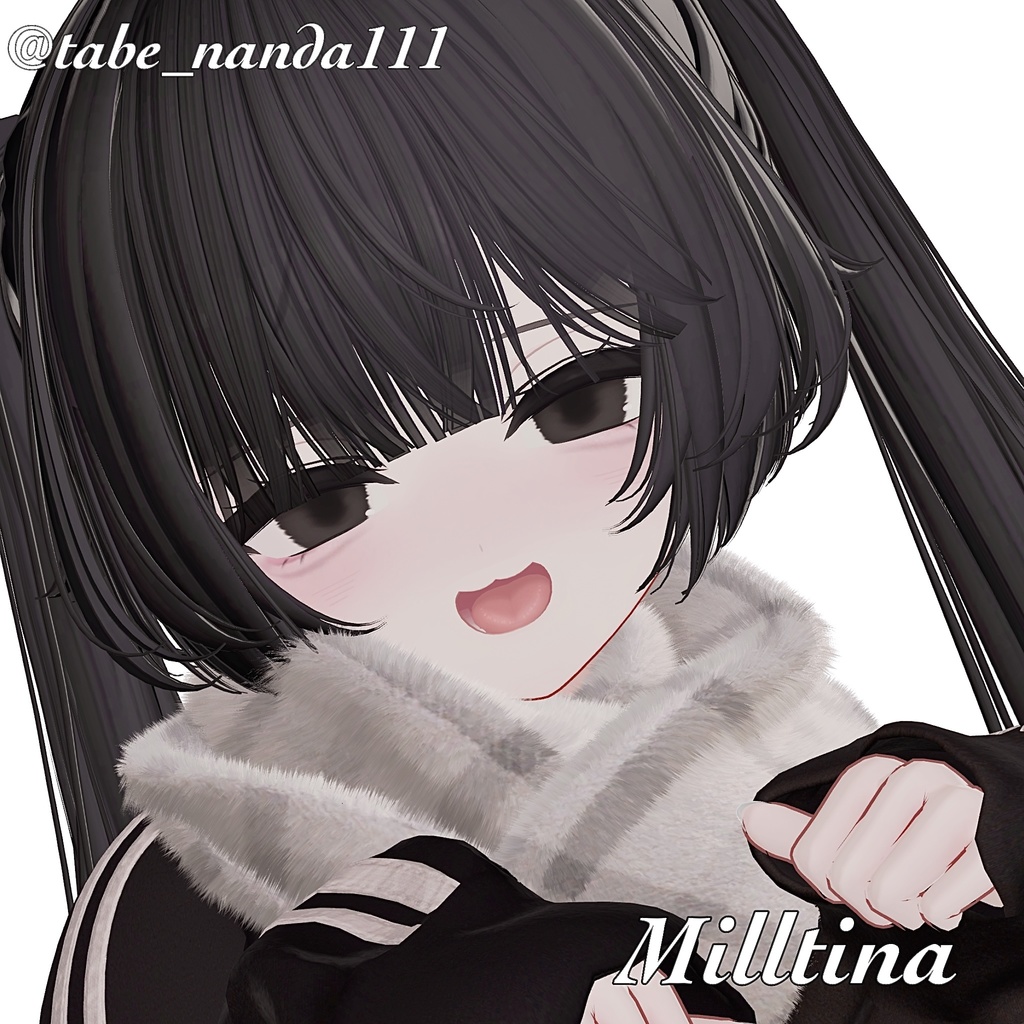 natural地雷makeup&eyes【10アバター対応】