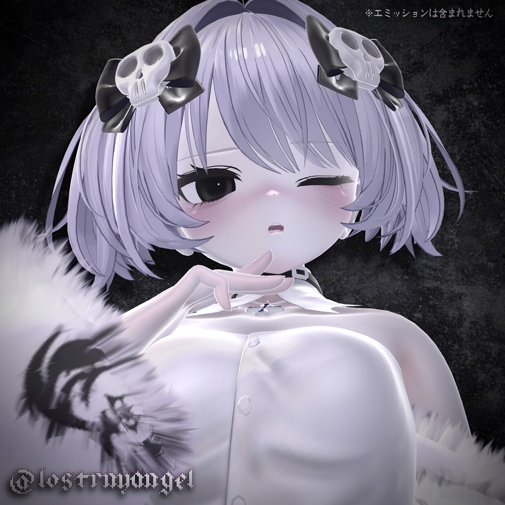 ‼️期間限定無料‼️Dark girly makeup+傷texture【ミルフィ対応】