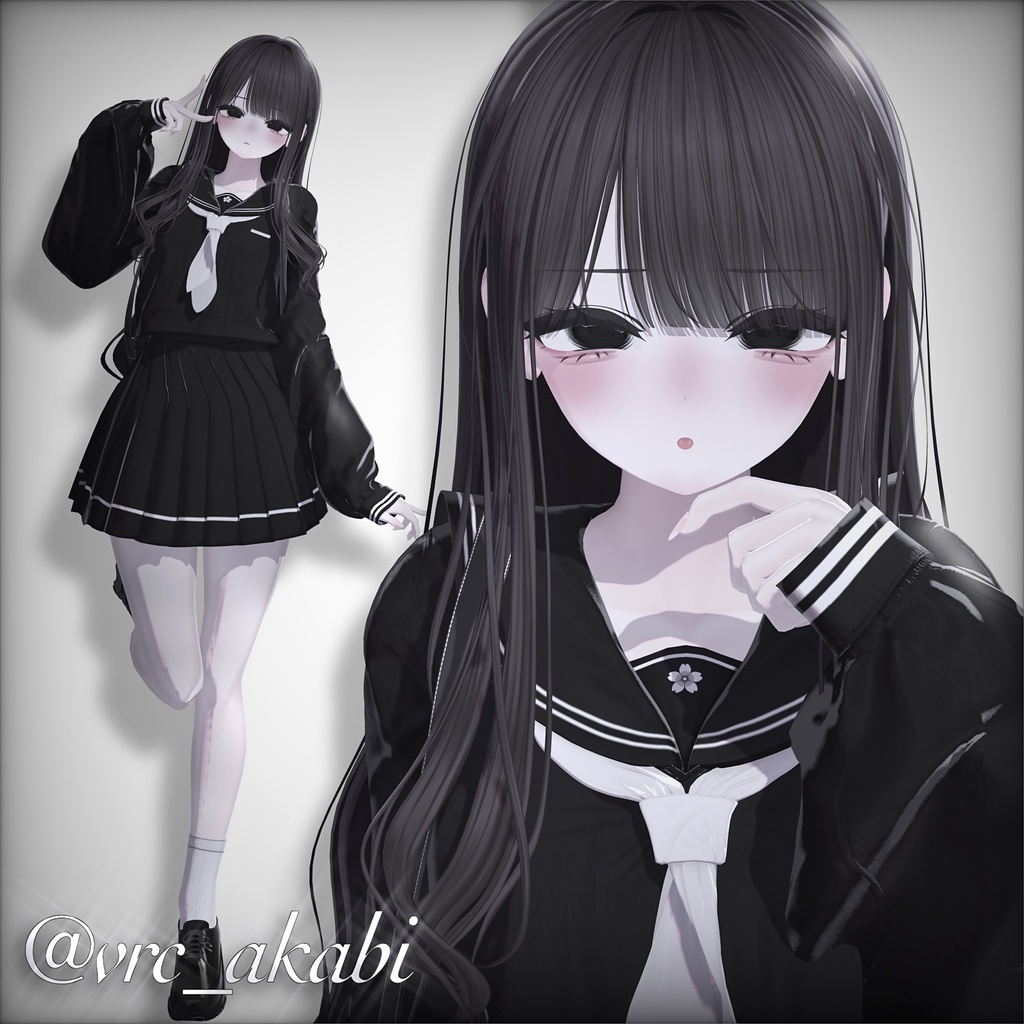 Noir Ribbon makeup+傷texture【しなの対応】