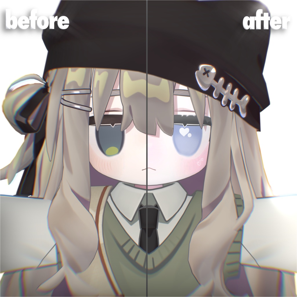 cloud heart makeup&eye 【kipfel】