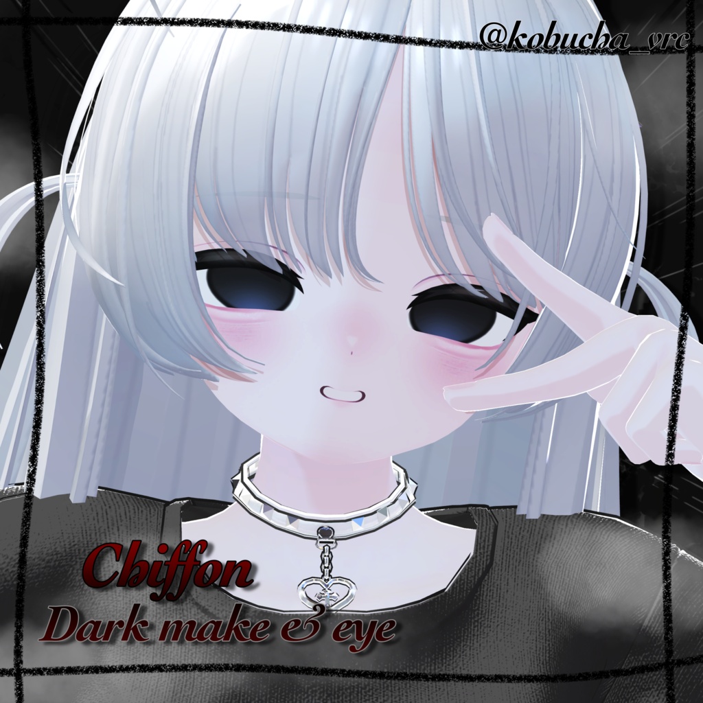 Dark make & eye 【chiffon】