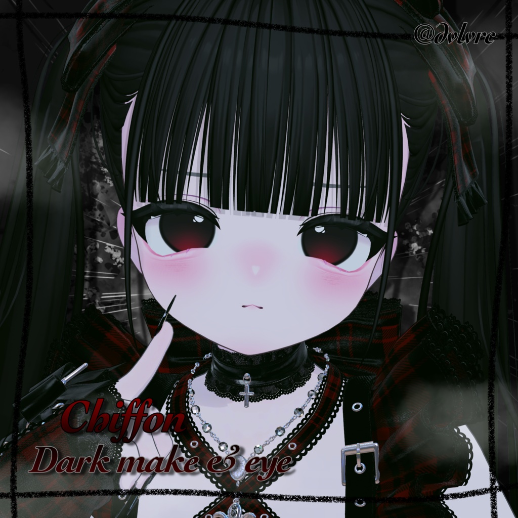 Dark make & eye 【chiffon】