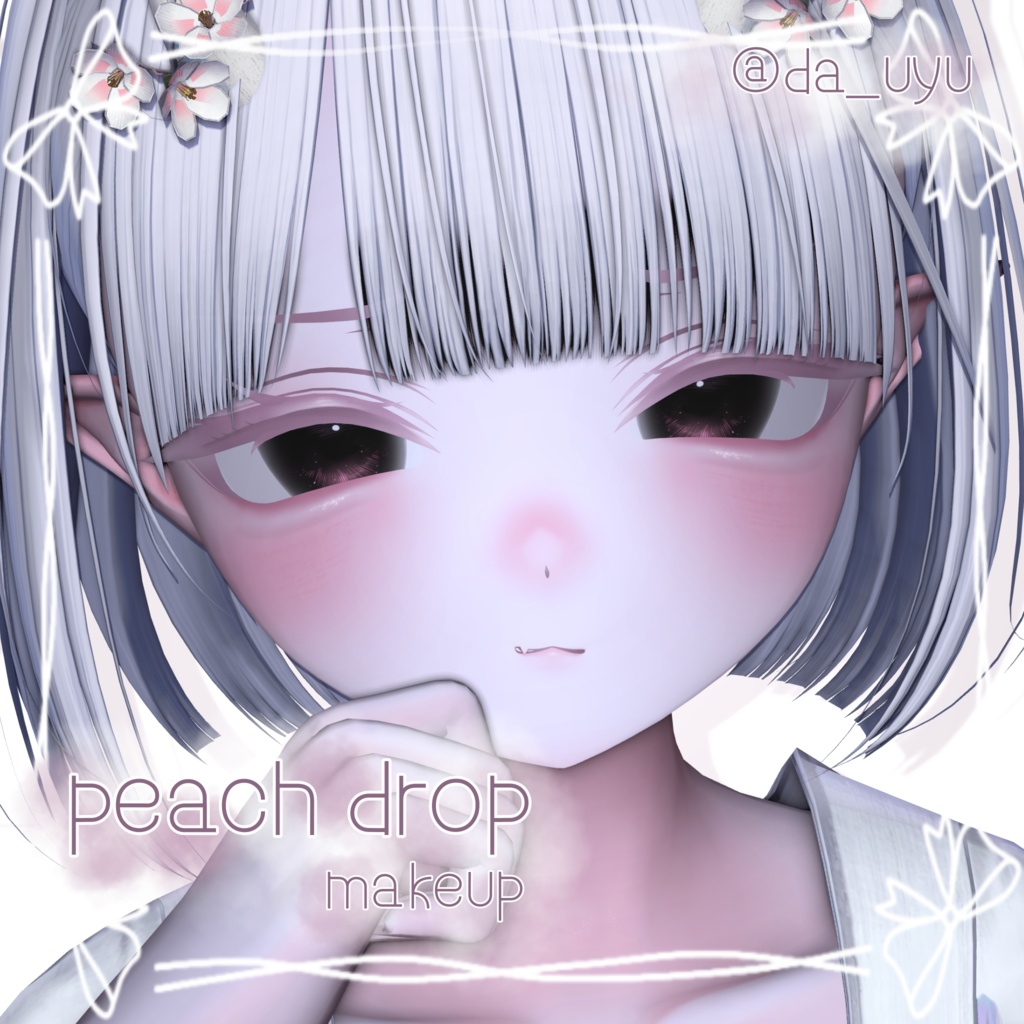 Peach dollop makeup 【chocolat&milfy】