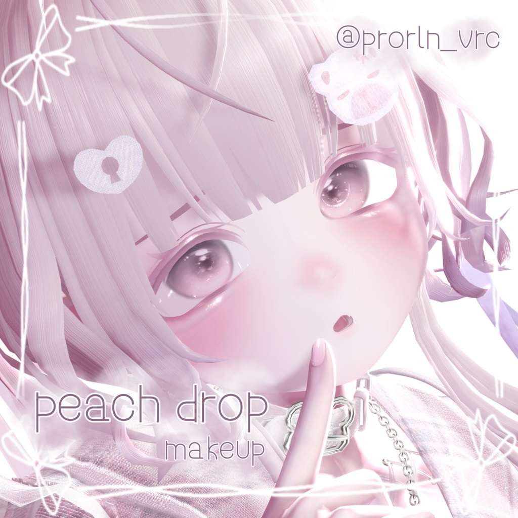 Peach dollop makeup 【chocolat&milfy】