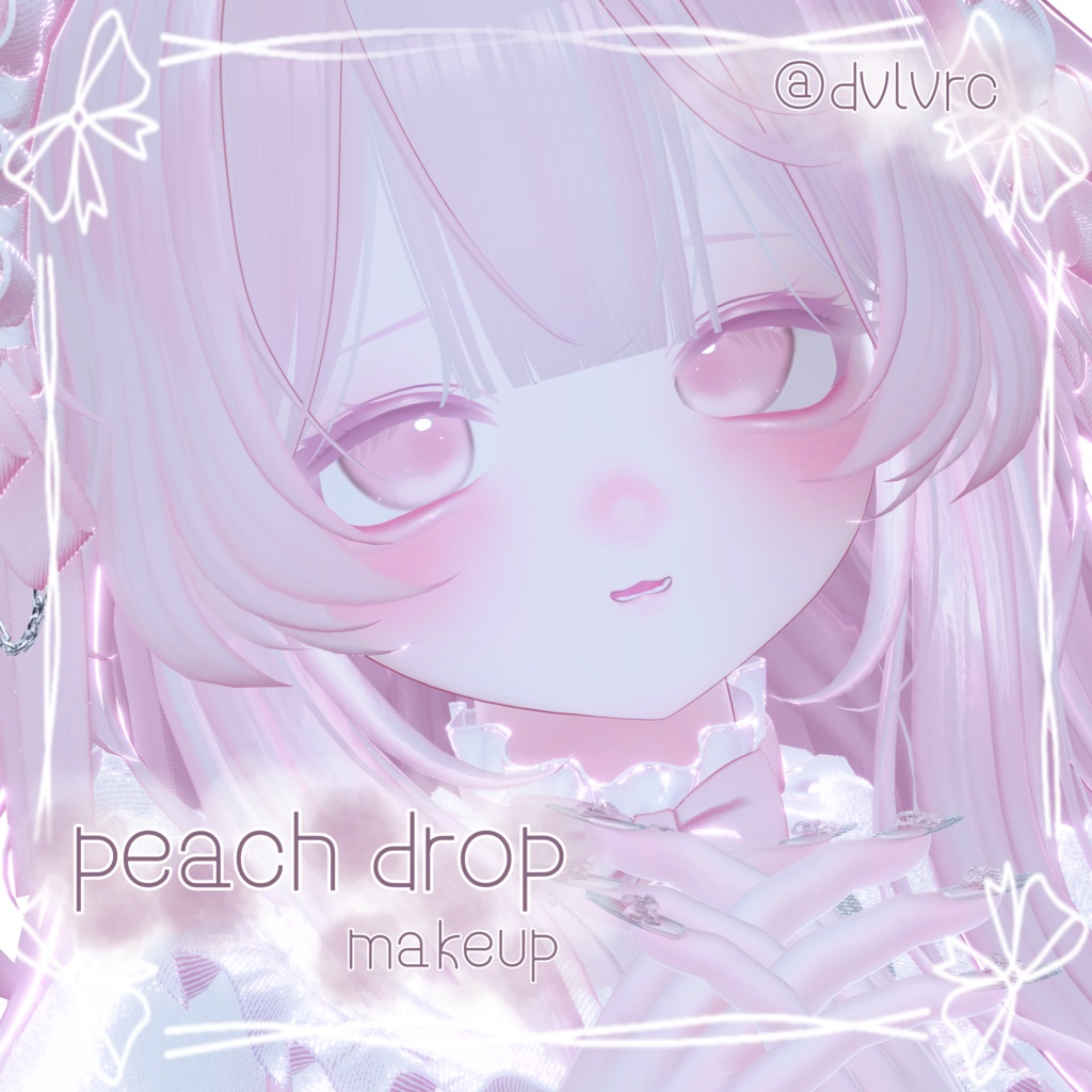 Peach dollop makeup 【chocolat&milfy】