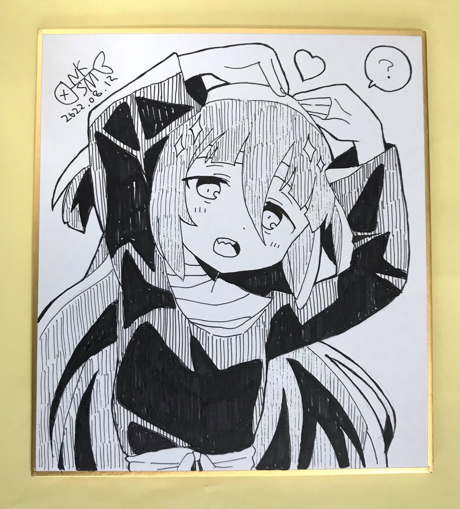 フランシュシュ色紙 ハート編