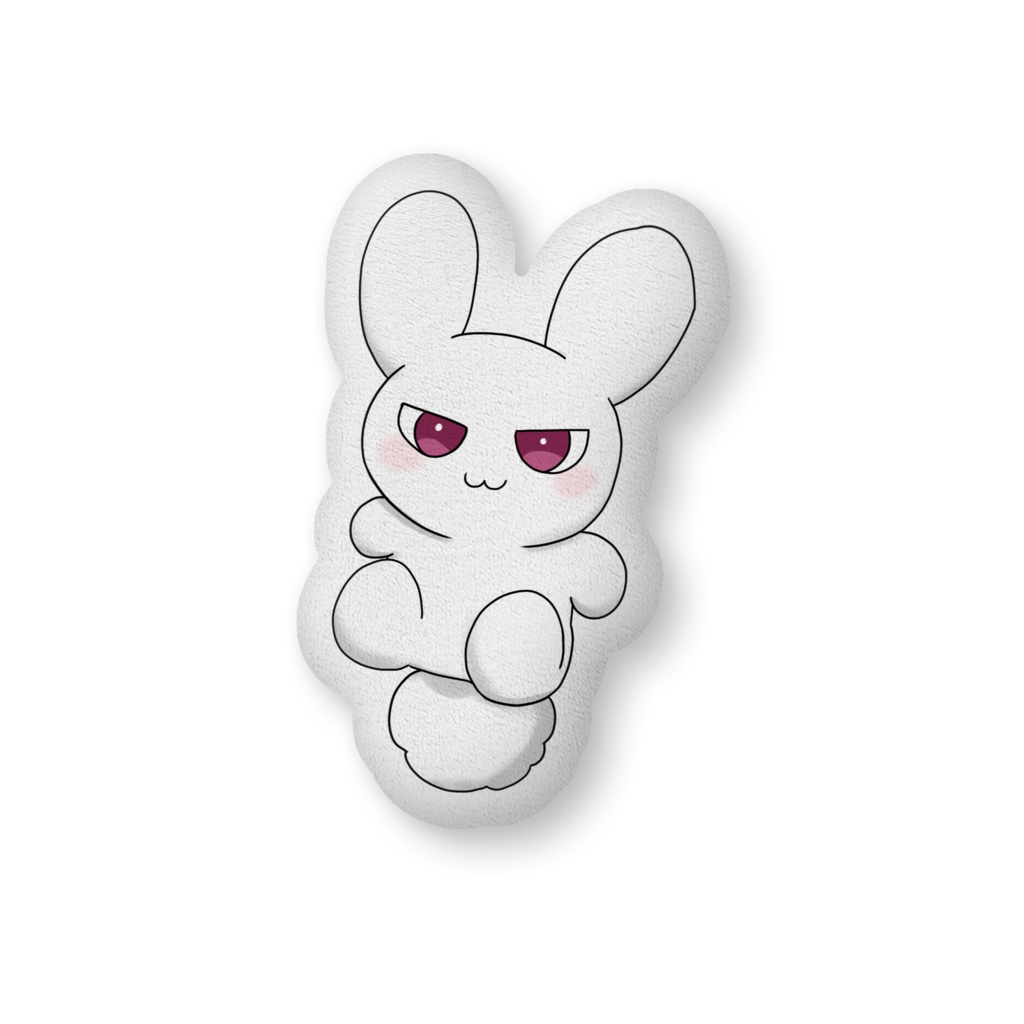 ぴょこもりふかふかクッション