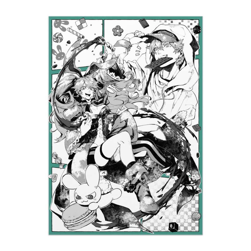 チョコ森めあり 2.5周年記念ポスター