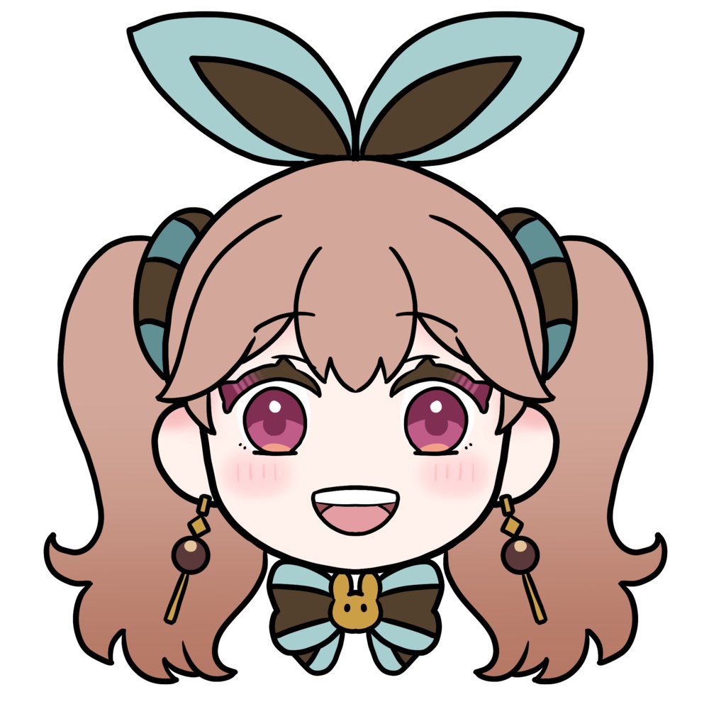 Live2D支援お顔アイコン量産イラスト