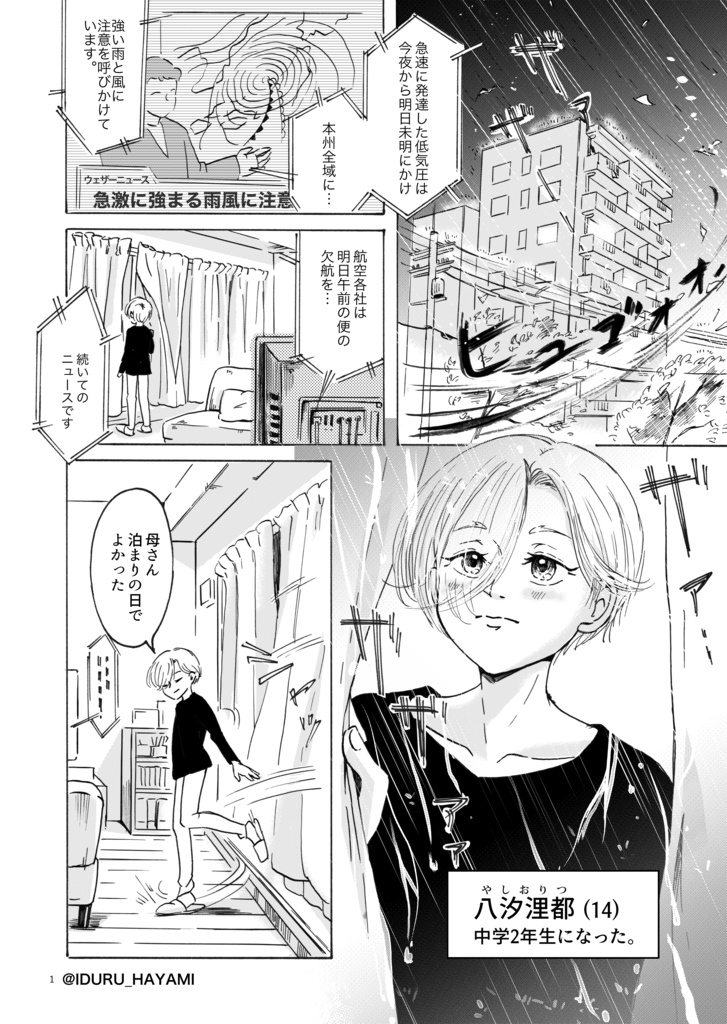 創作漫画「スピリット・ライン」II