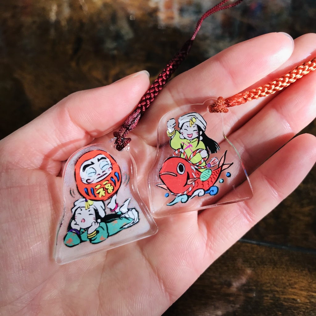 スーパー千里眼・トゥユンの「縁起物アクリルグッズ」