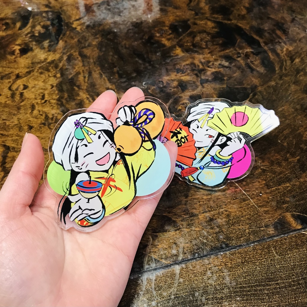 スーパー千里眼・トゥユンの「縁起物アクリルグッズ」