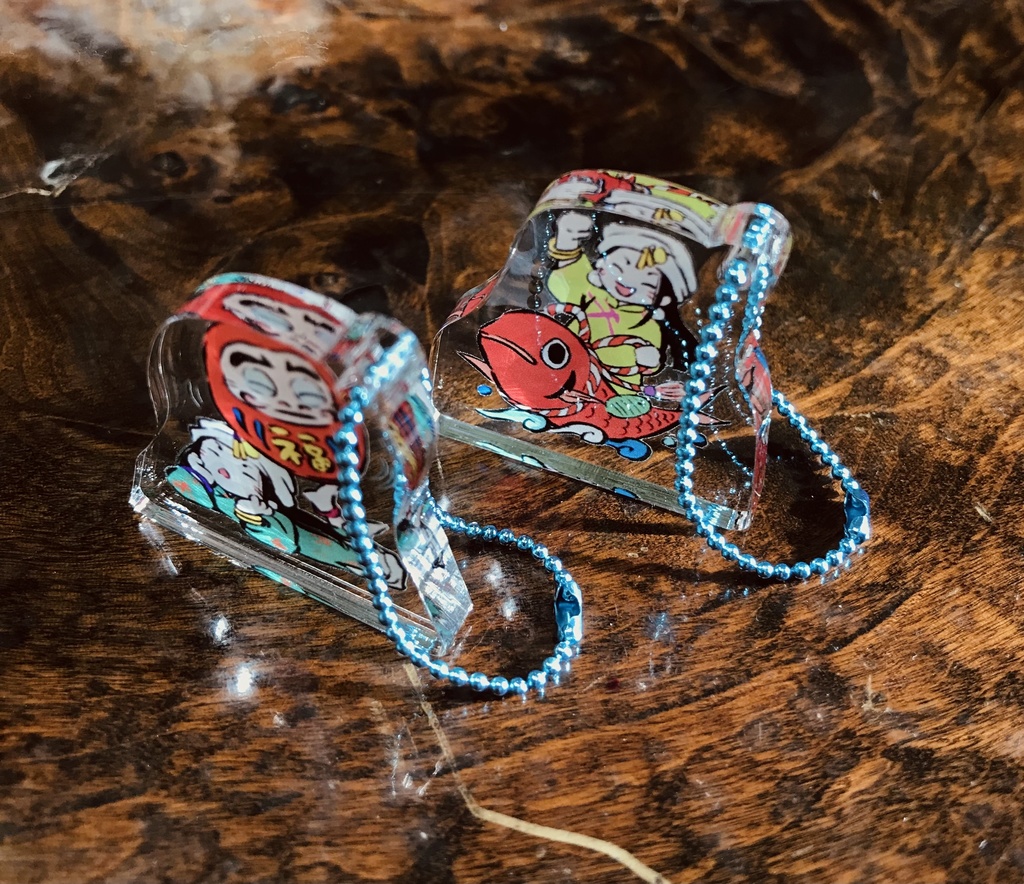 スーパー千里眼・トゥユンの「縁起物アクリルグッズ」