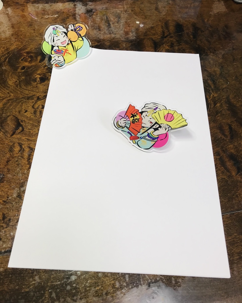 スーパー千里眼・トゥユンの「縁起物アクリルグッズ」