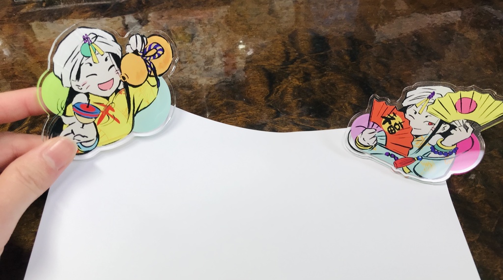 スーパー千里眼・トゥユンの「縁起物アクリルグッズ」