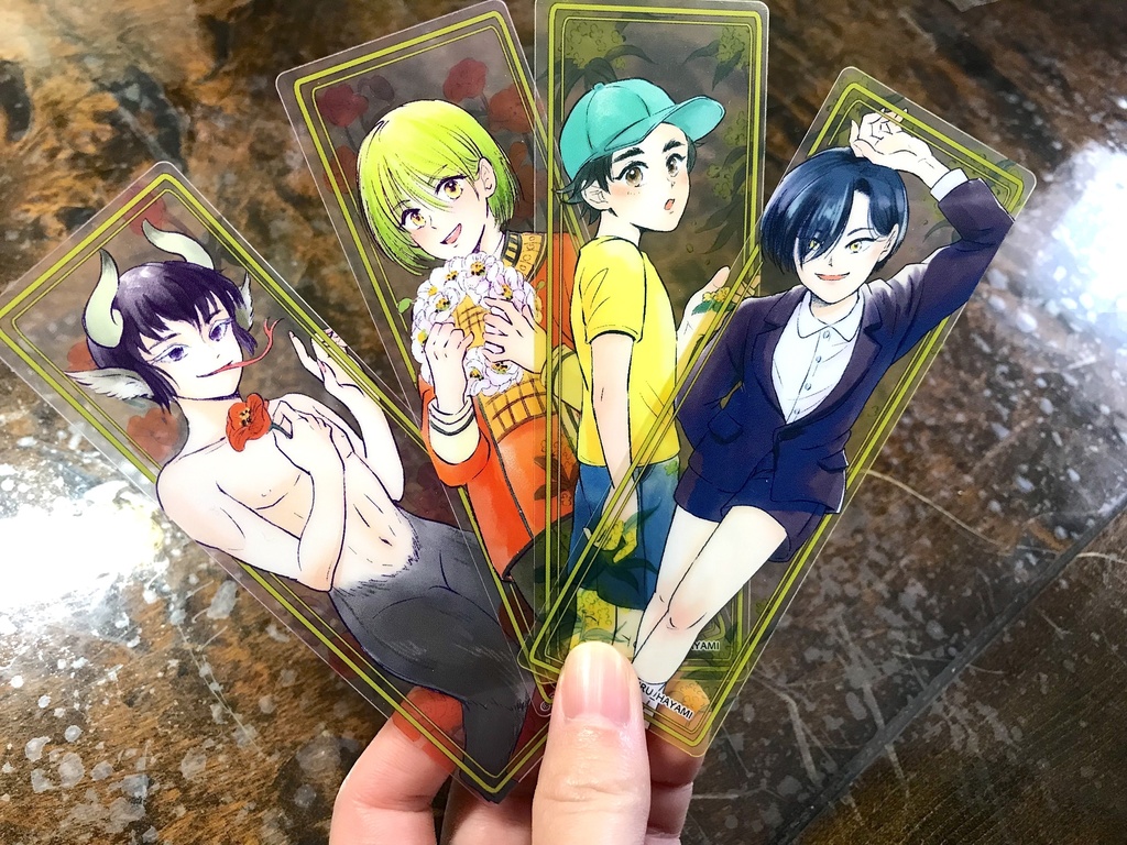 美少年クリアしおりセット