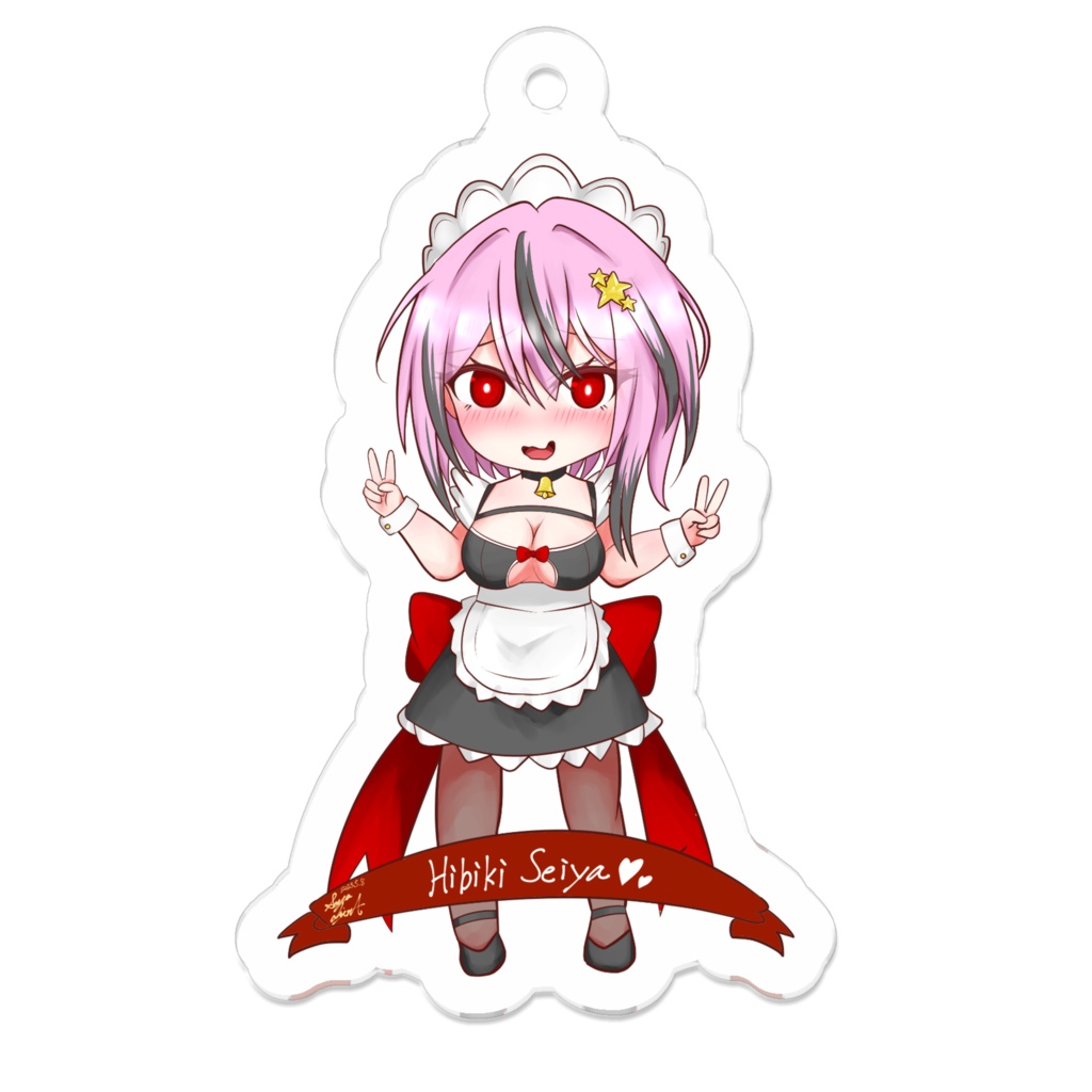 響姫ちゃん メイドの日Ver アクリルキーホルダー