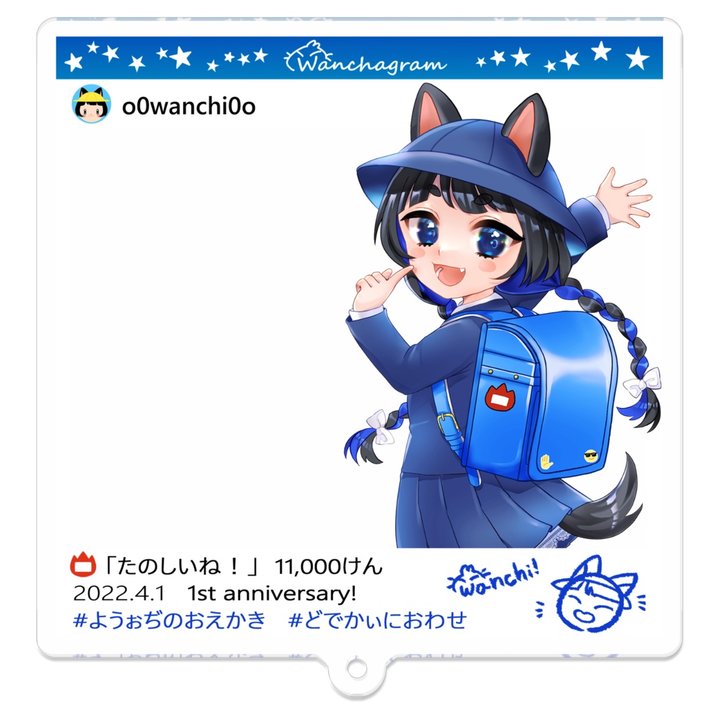 【1周年】SNS風アクキー