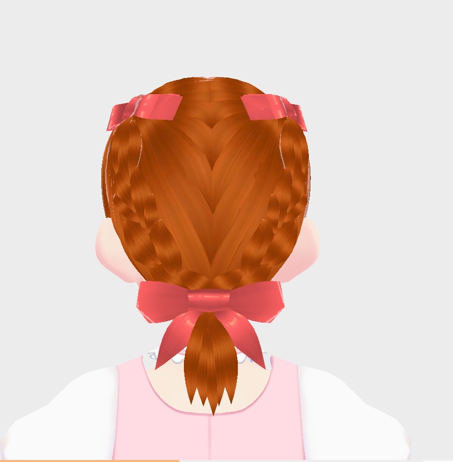 【VRoid正式版用】ちょう結びヘッドバンド，飾り枠-Hair accessories/髮飾/蝴蝶結/頭飾/bow tie hairstyle/バタフライ