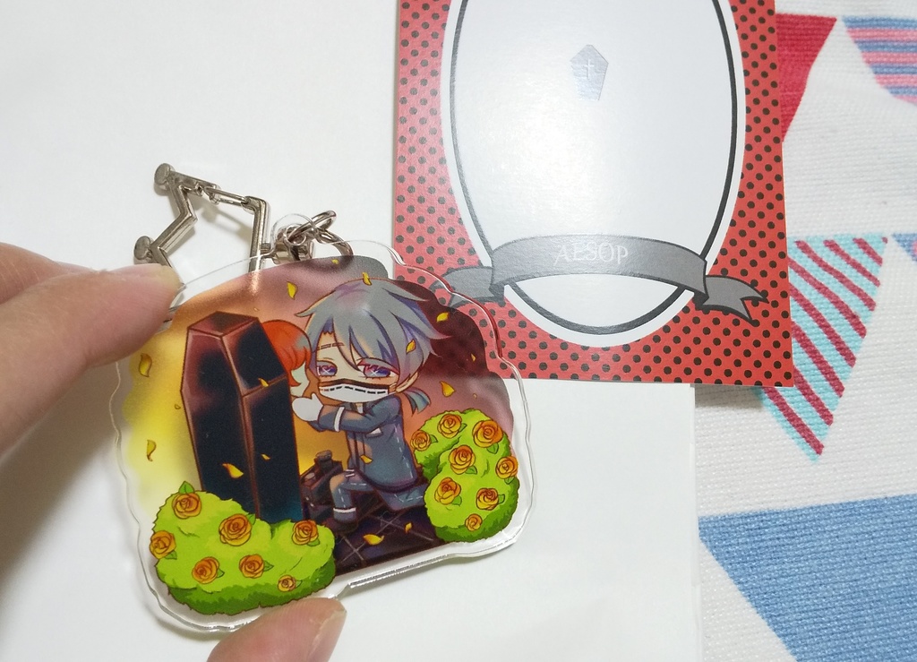 アクリルキーホルダー