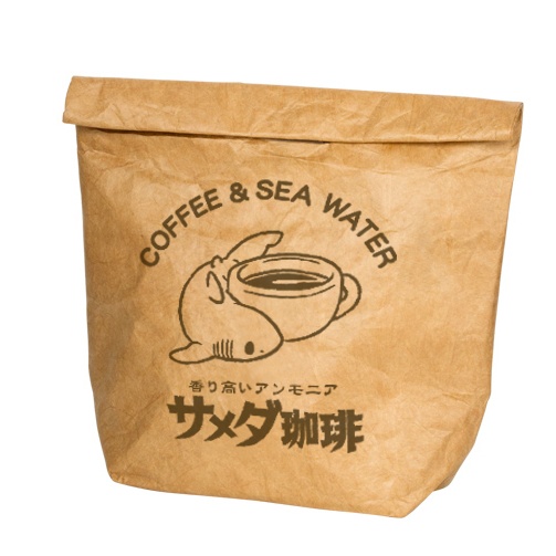 サメ紙袋風ランチバッグ＆カシパン袋