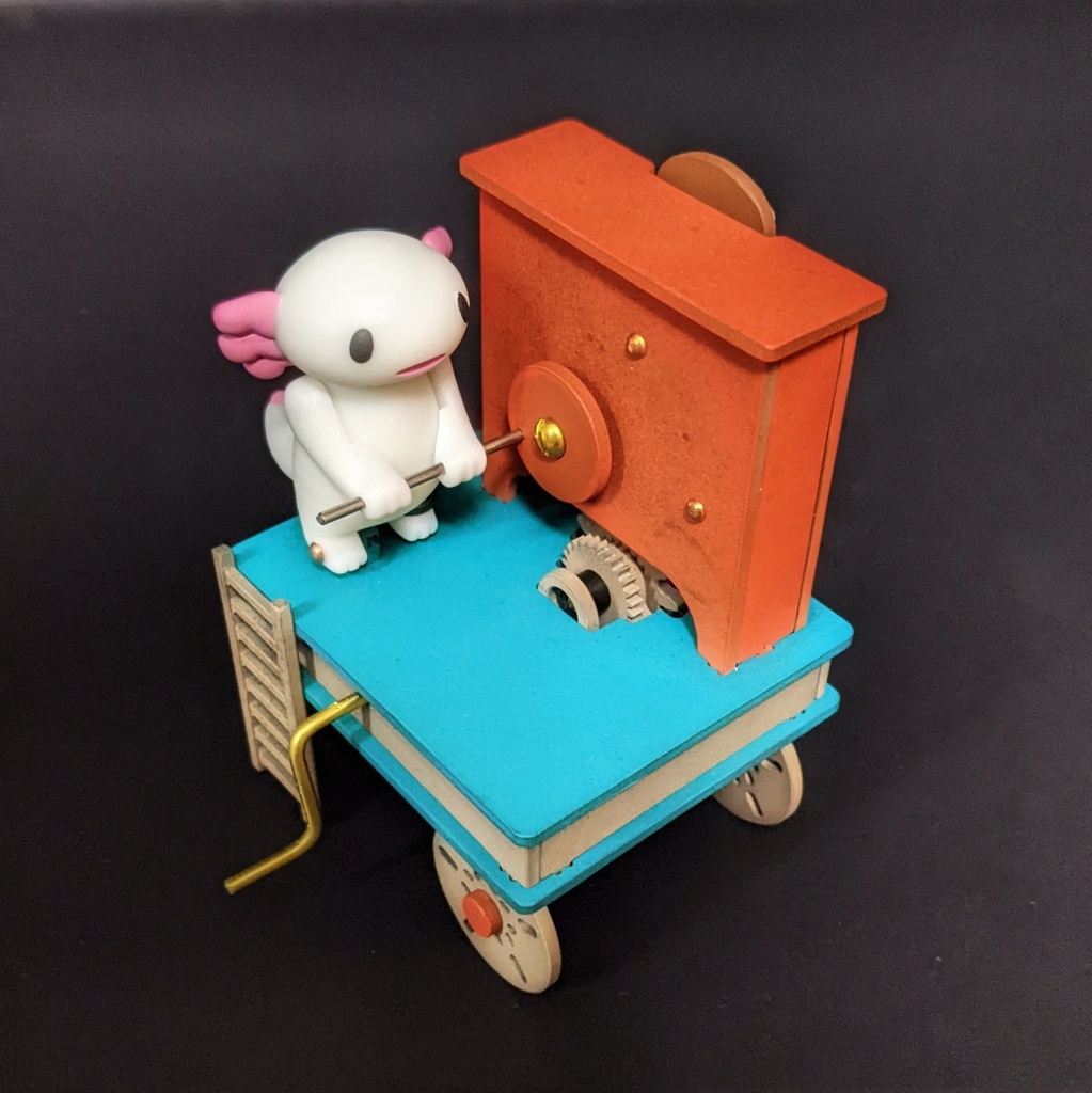 ぱーちゃんからくり人形劇フィギュア