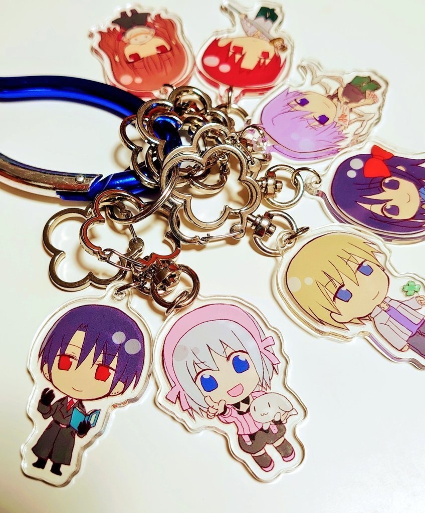 dearアクリルキーホルダー