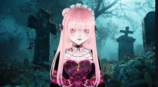 [VRoid] Vampire Gothic Lolita Dress