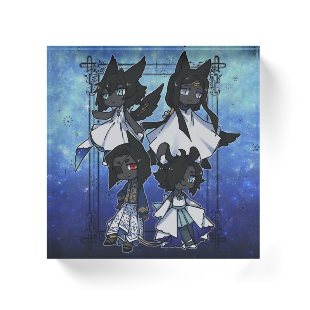 【PFLS】白き衣のヌゥ族アクリルブロック