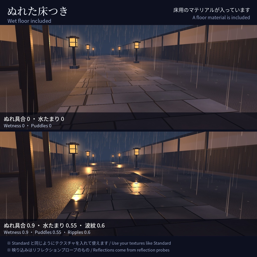 Shigure Rain - 雨のGPUパーティクル