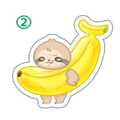 おっきいステッカー 各1枚