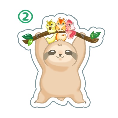 おっきいステッカー 各1枚