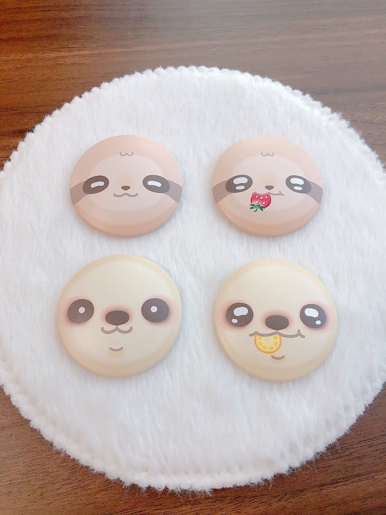 ぷにゅもち 缶バッチ