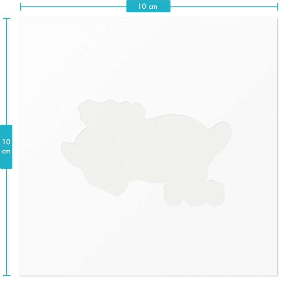 もぐらステッカー(ねたいきもち)