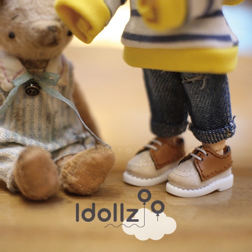 オビツ11 靴 二色の靴