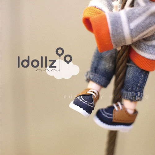 オビツ11 靴 二色の靴