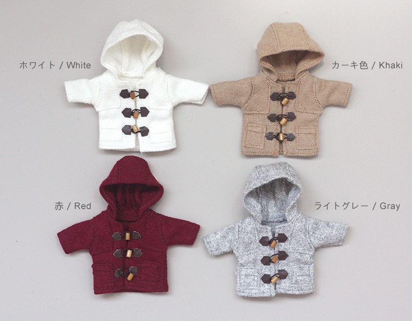 オビツ11 服 イギリス風のコート(新版はすべて小さな帽子です)