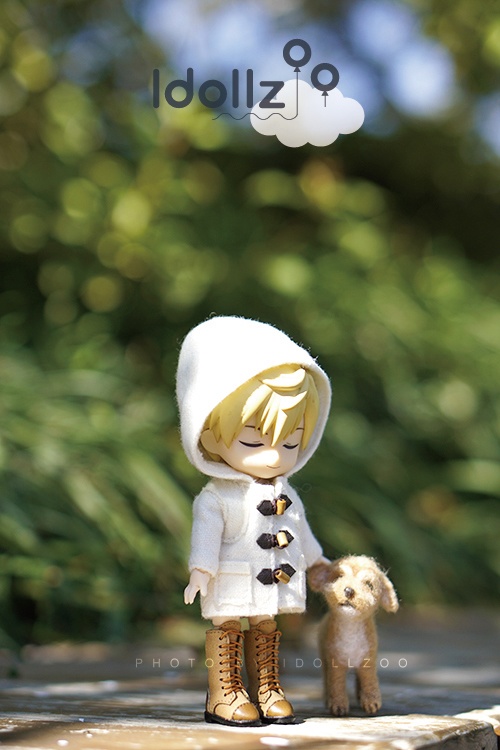 オビツ11 服 イギリス風のコート(新版はすべて小さな帽子です)